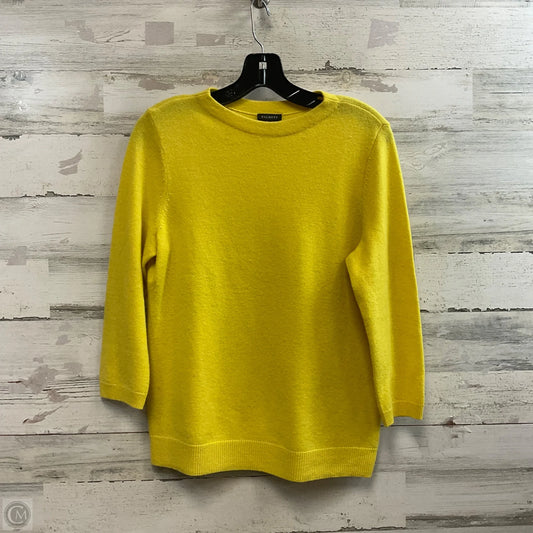 Sweater Cashmere By Talbots In Yellow, Size: M