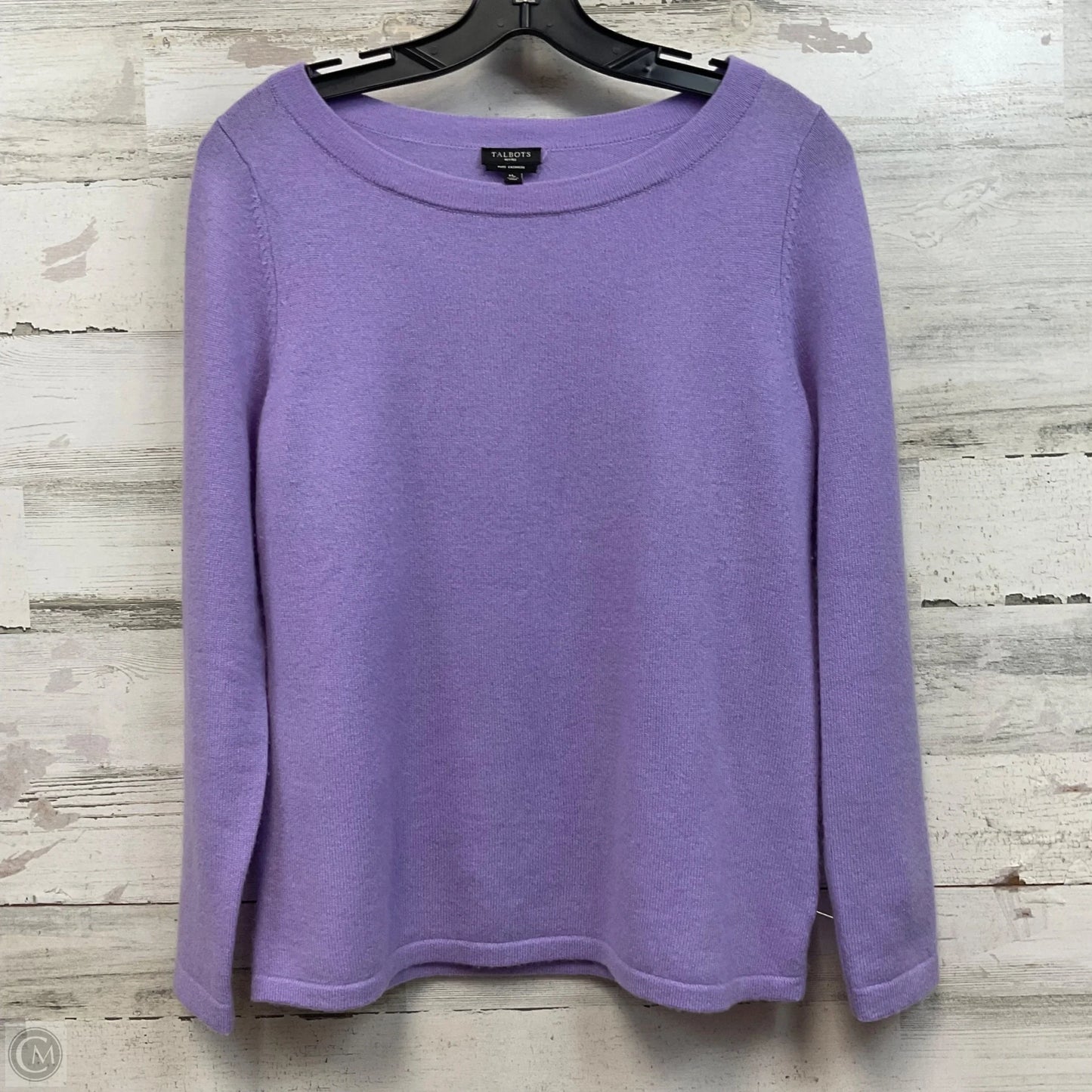 Sweater Cashmere By Talbots In Purple, Size: Mp