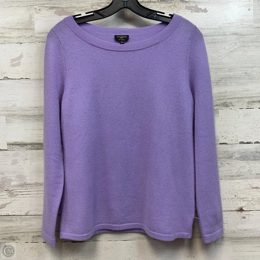Sweater Cashmere By Talbots In Purple, Size: Mp