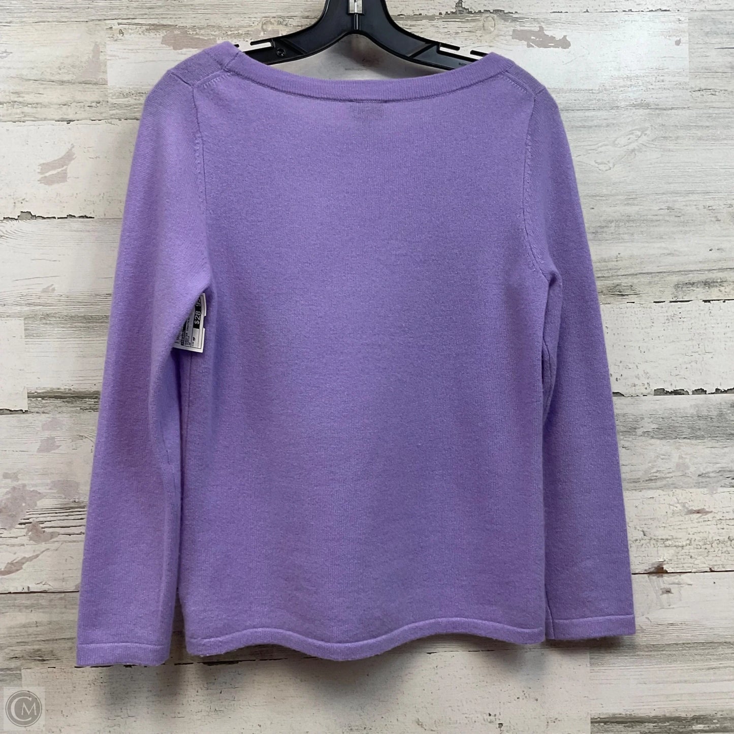 Sweater Cashmere By Talbots In Purple, Size: Mp