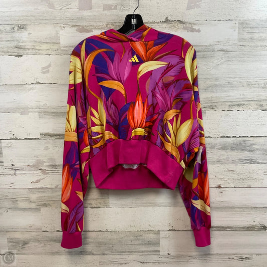 Sweatshirt Hoodie By Farm Rio In Purple, Size: Xl