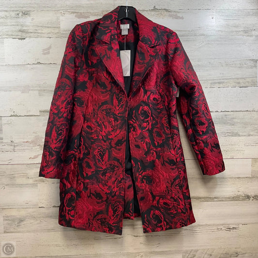 Jacket Other By Chicos In Red, Size: S