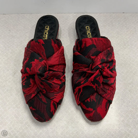 Shoes Flats By Chicos In Red, Size: 8