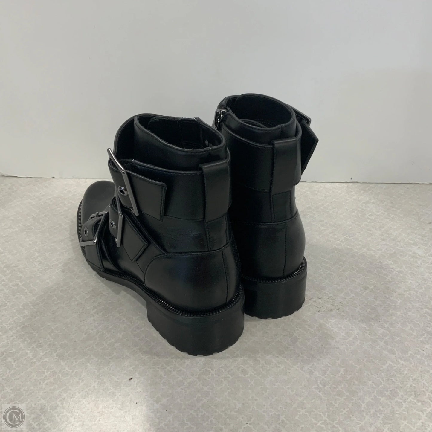 Boots Ankle Flats By Blondo In Black, Size: 7