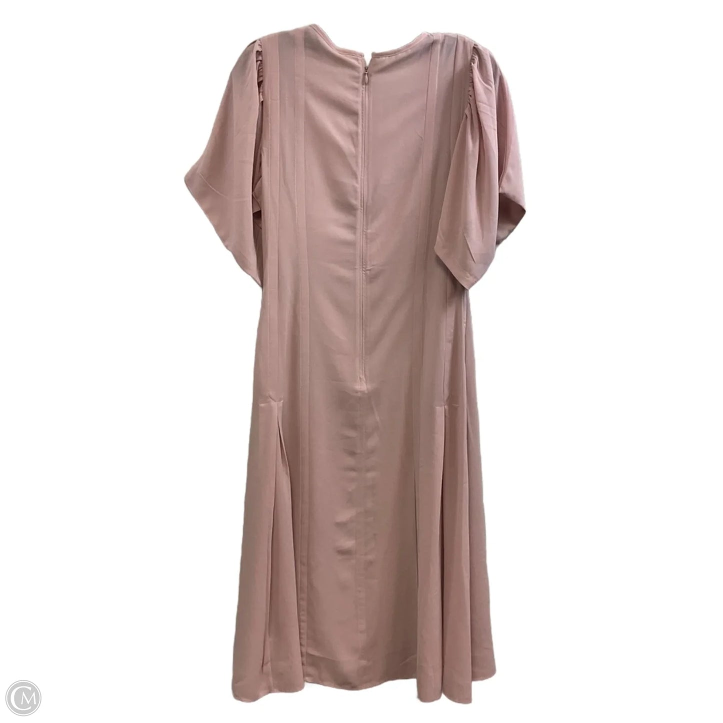 Dress Casual Midi By Anthropologie In Pink, Size: S