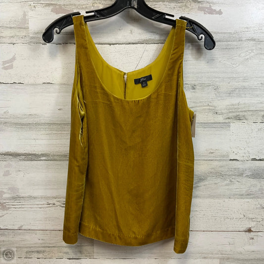 Blouse Sleeveless By J. Crew In Green, Size: Xs