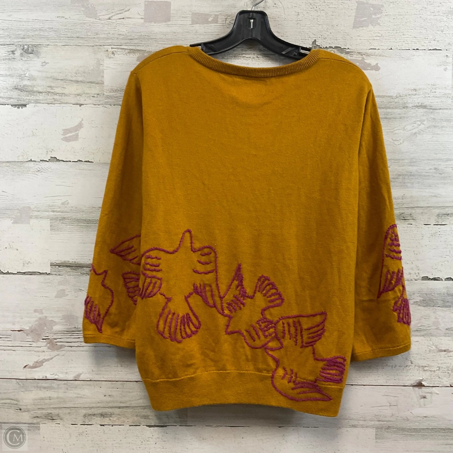 Sweater Cardigan By Field Flower In Brown, Size: Xl