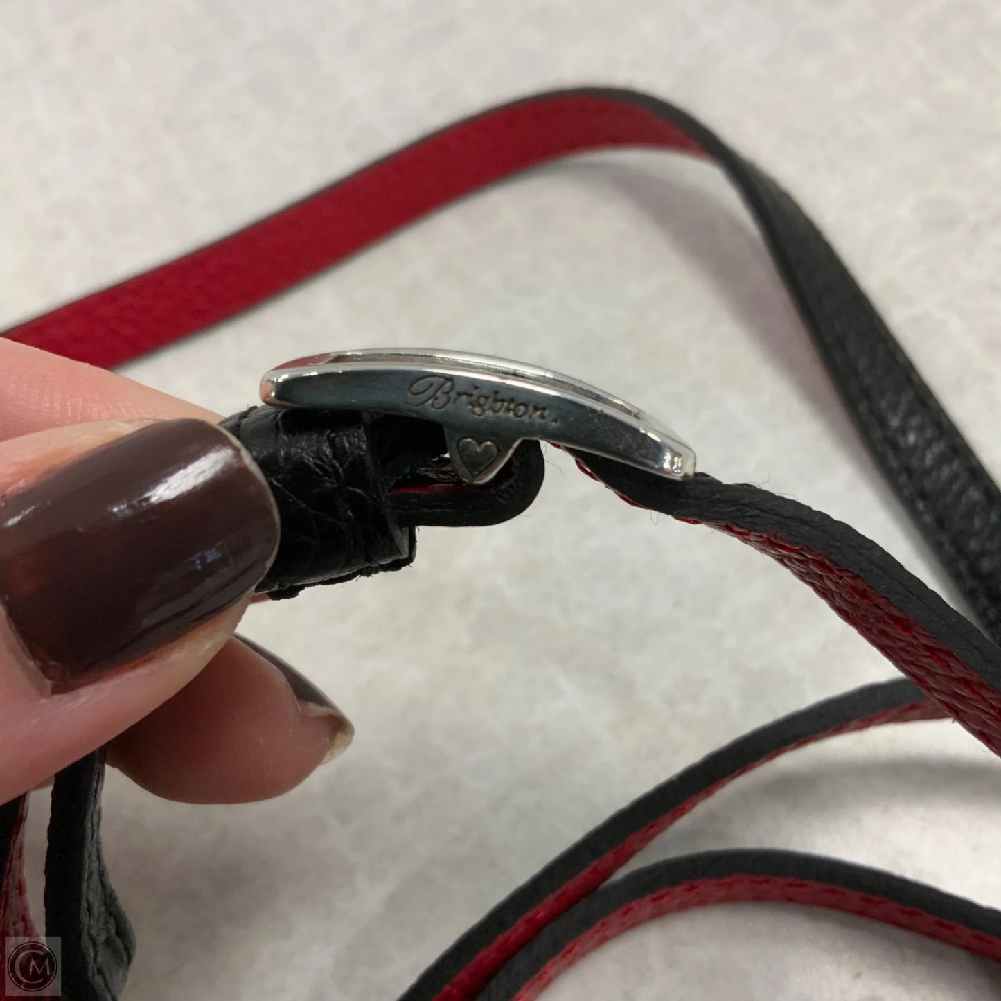 Crossbody Leather By Brighton, Size: Small