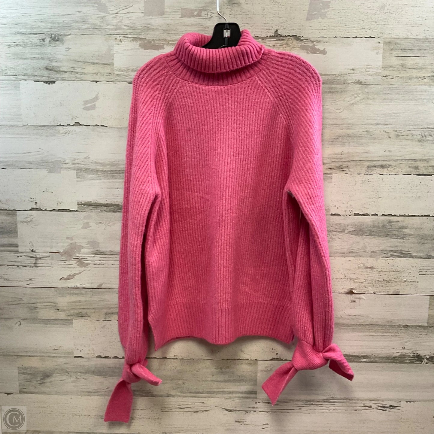 Sweater By Impressions In Pink, Size: L