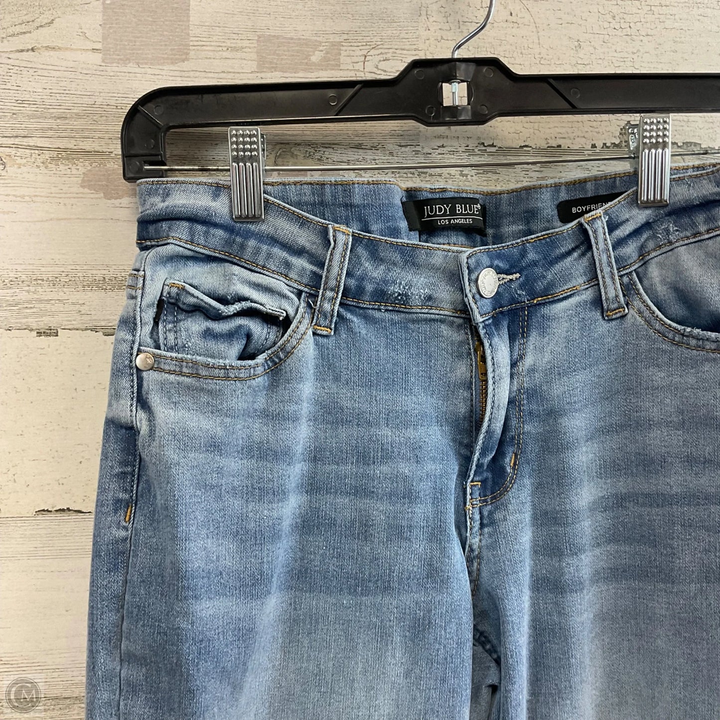 Jeans Boyfriend By Judy Blue In Blue Denim, Size: 2