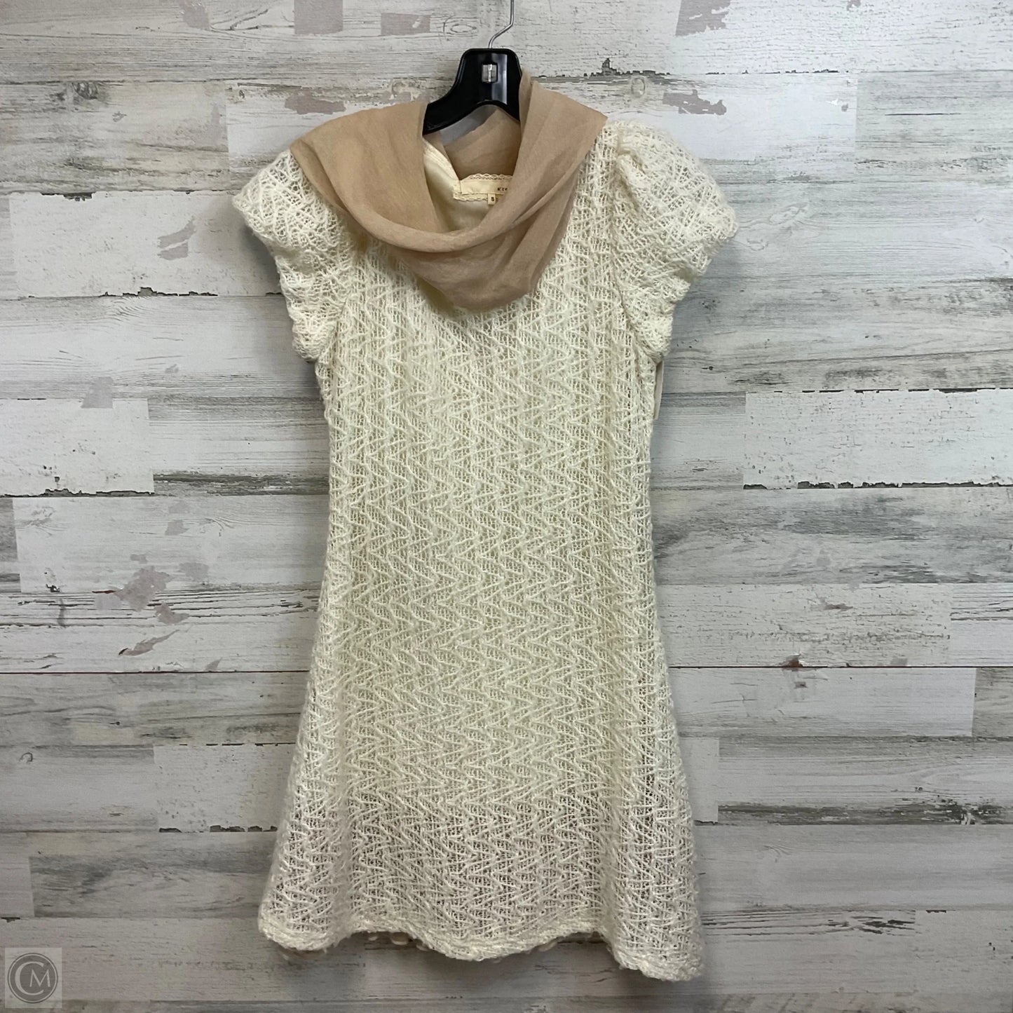 Dress Casual Short By Areve In Cream, Size: S