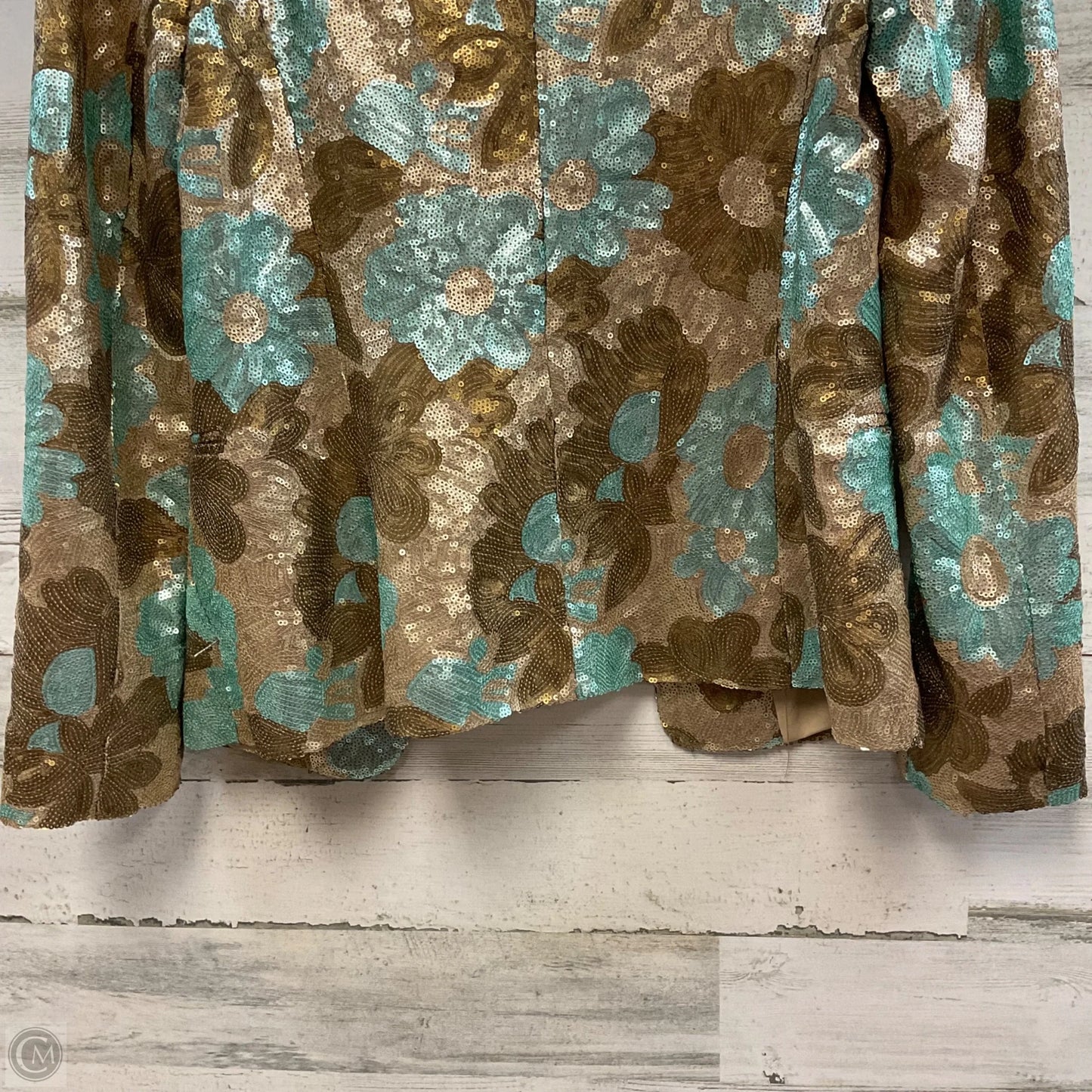 Blazer By Lili Sidonio In Gold, Size: S