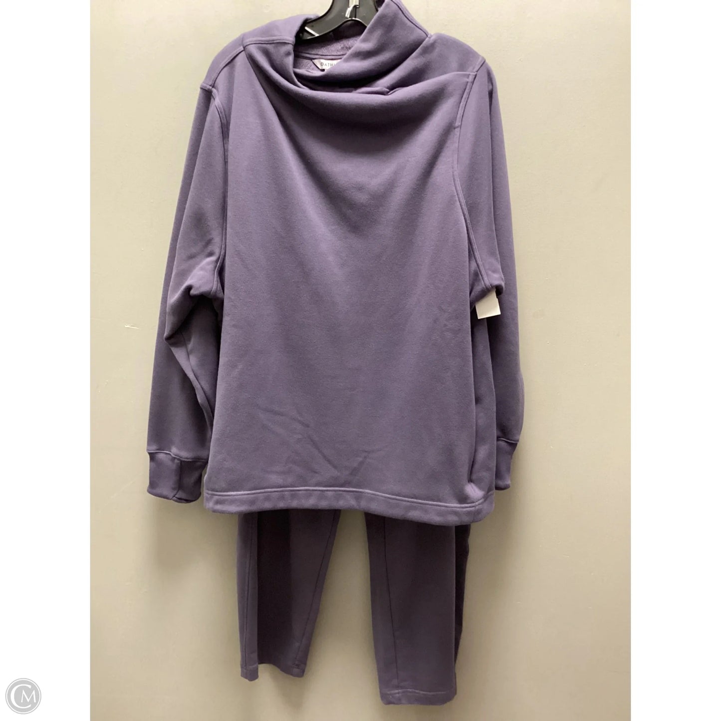 Athletic Pants 2pc By Athleta In Purple, Size: 2x