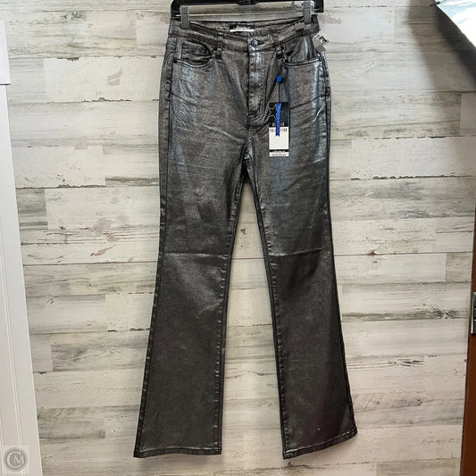Jeans Boot Cut By VIBRANT In Silver, Size: 4