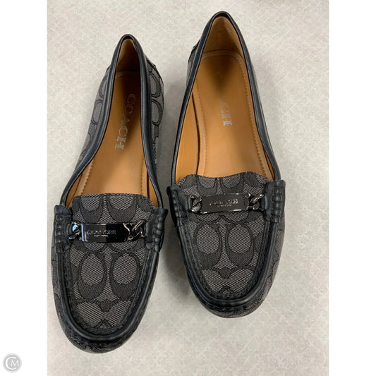 Shoes Designer By Coach In Black, Size: 6