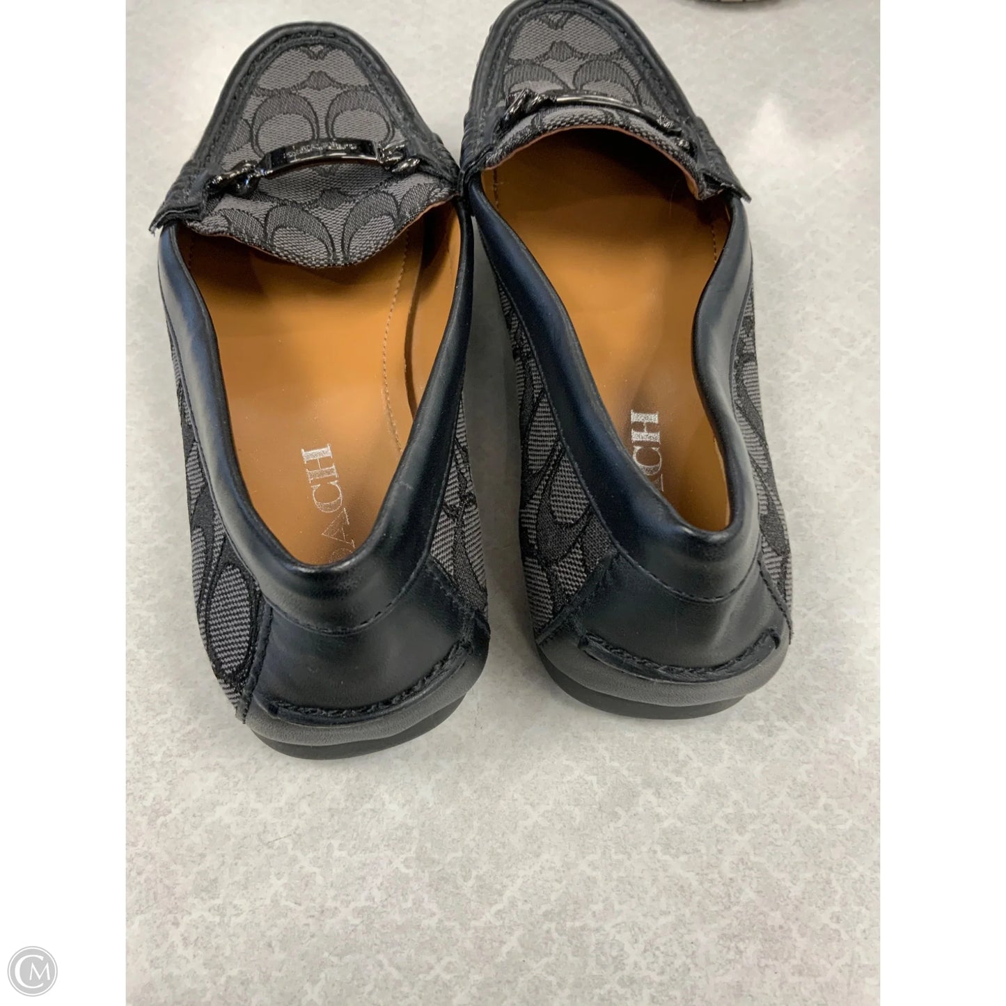 Shoes Designer By Coach In Black, Size: 6