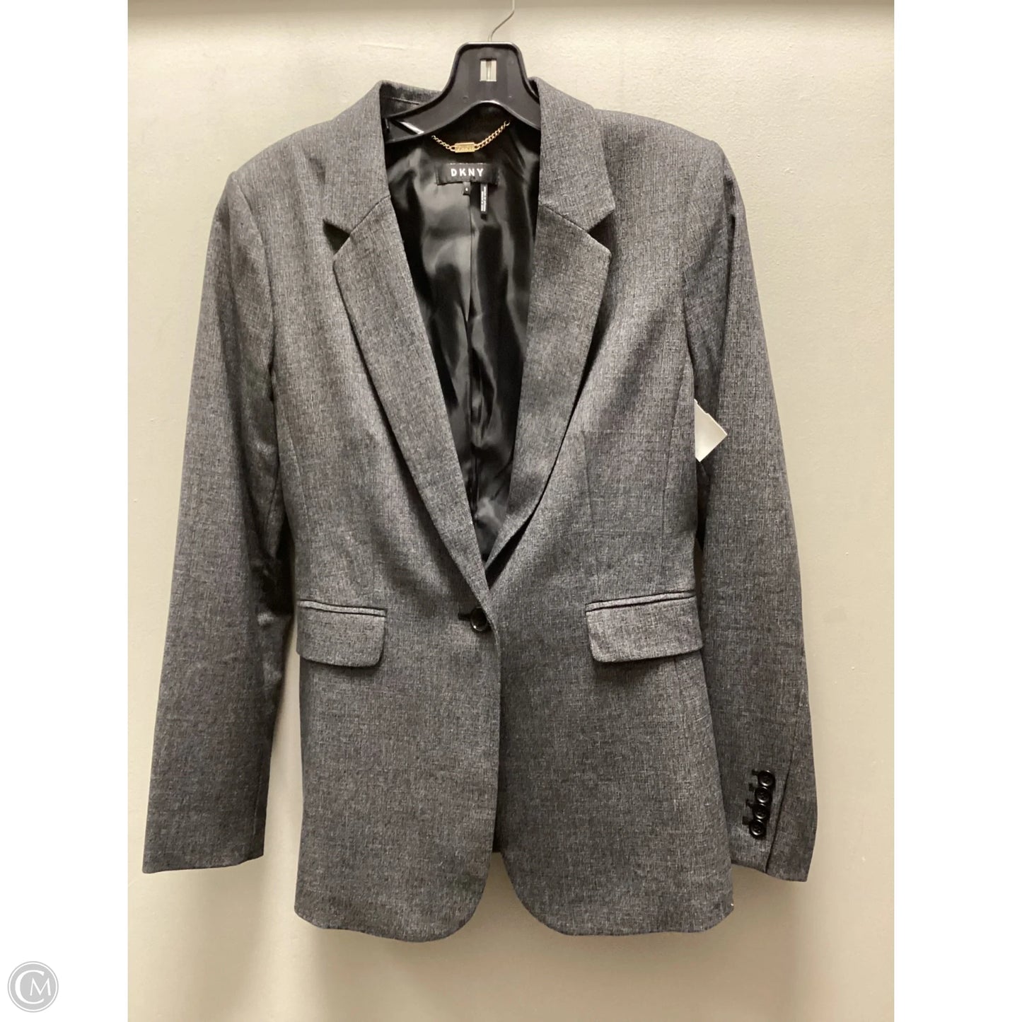Blazer By Dkny In Grey, Size: S