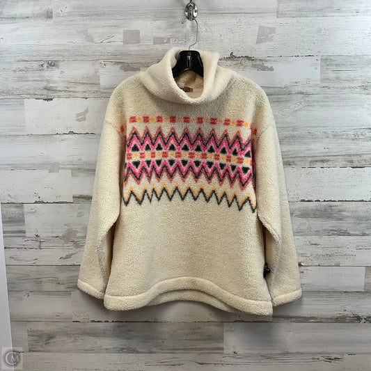 Top Long Sleeve By Loft In Cream, Size: S