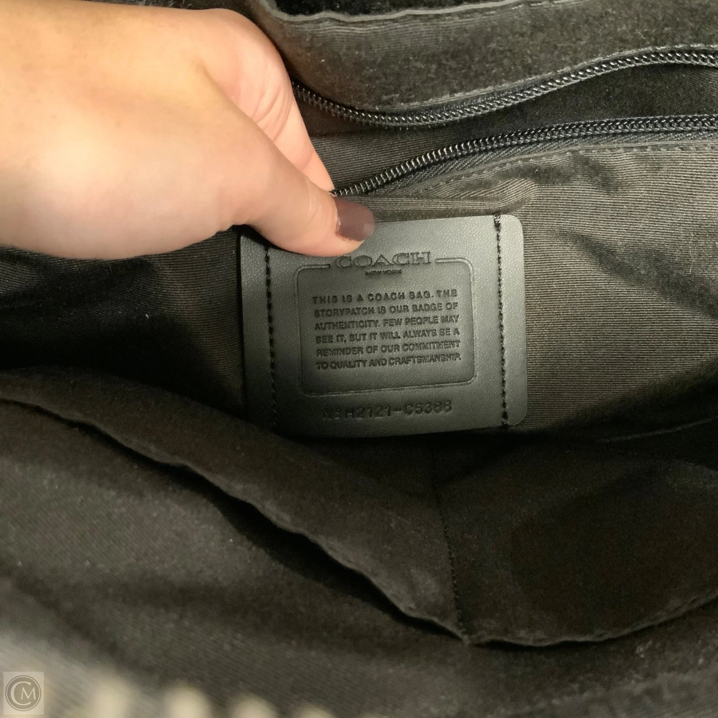 Backpack Designer By Coach, Size: Large