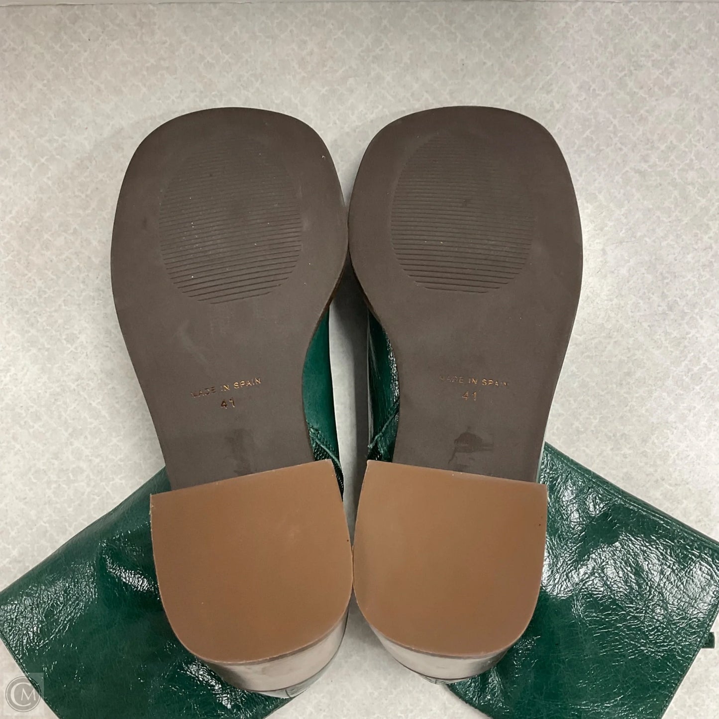 Boots Mid-calf Heels By Cma In Green, Size: 10