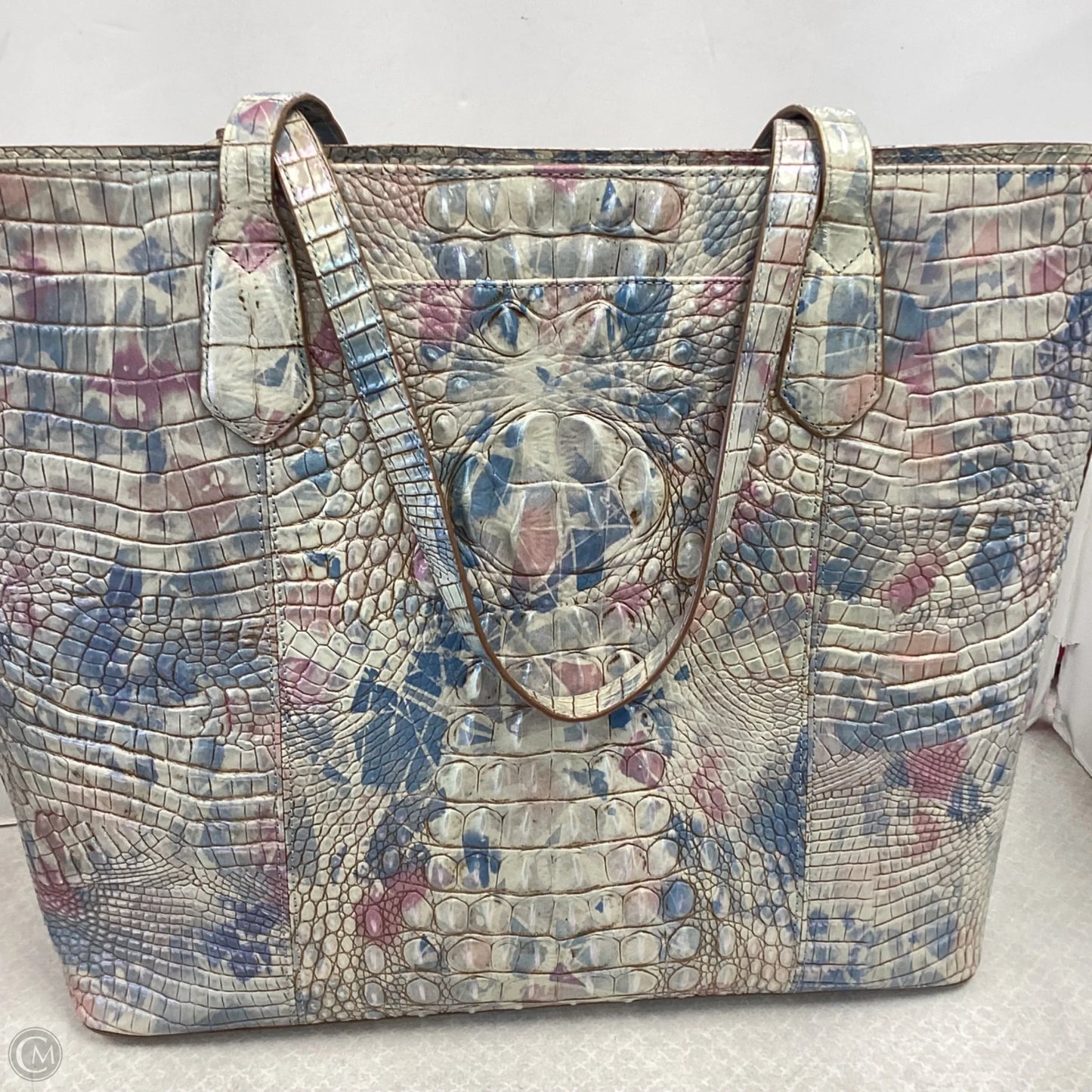 Handbag Designer By Brahmin, Size: Large