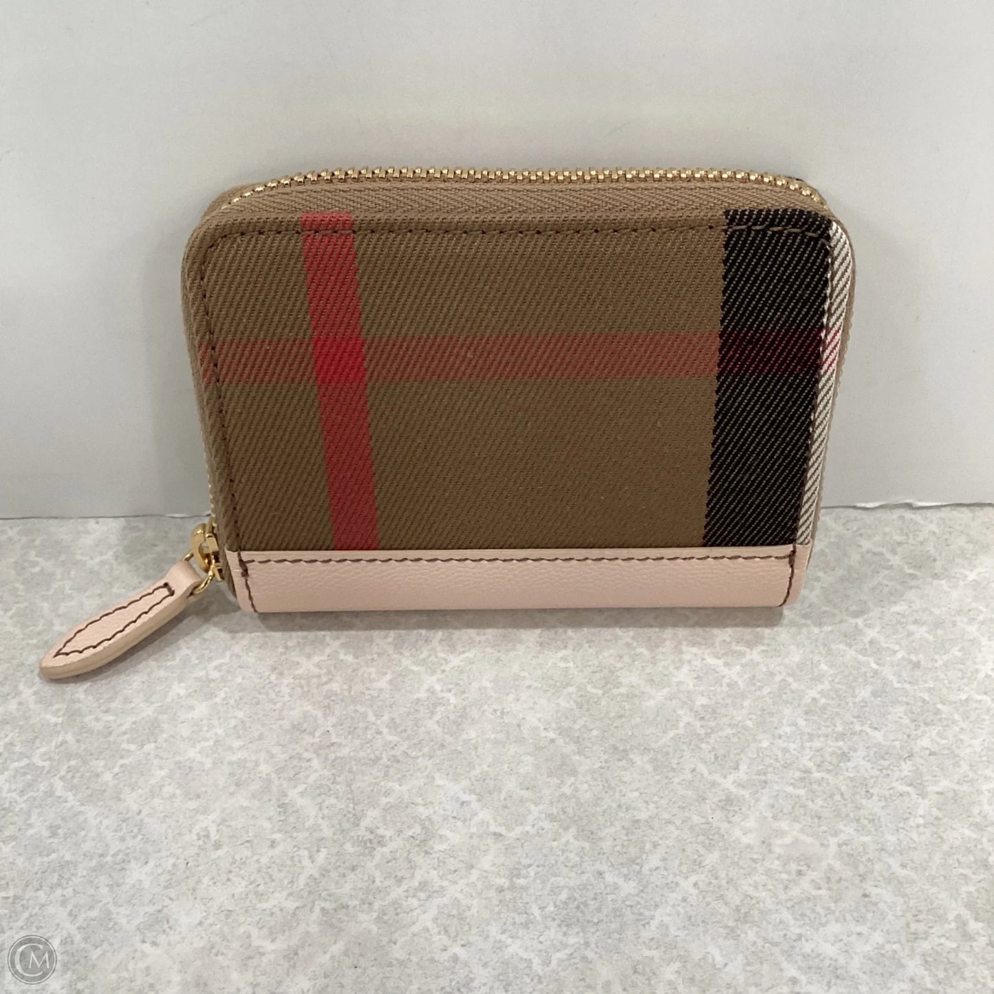 Wallet Luxury Designer By Burberry, Size: Small