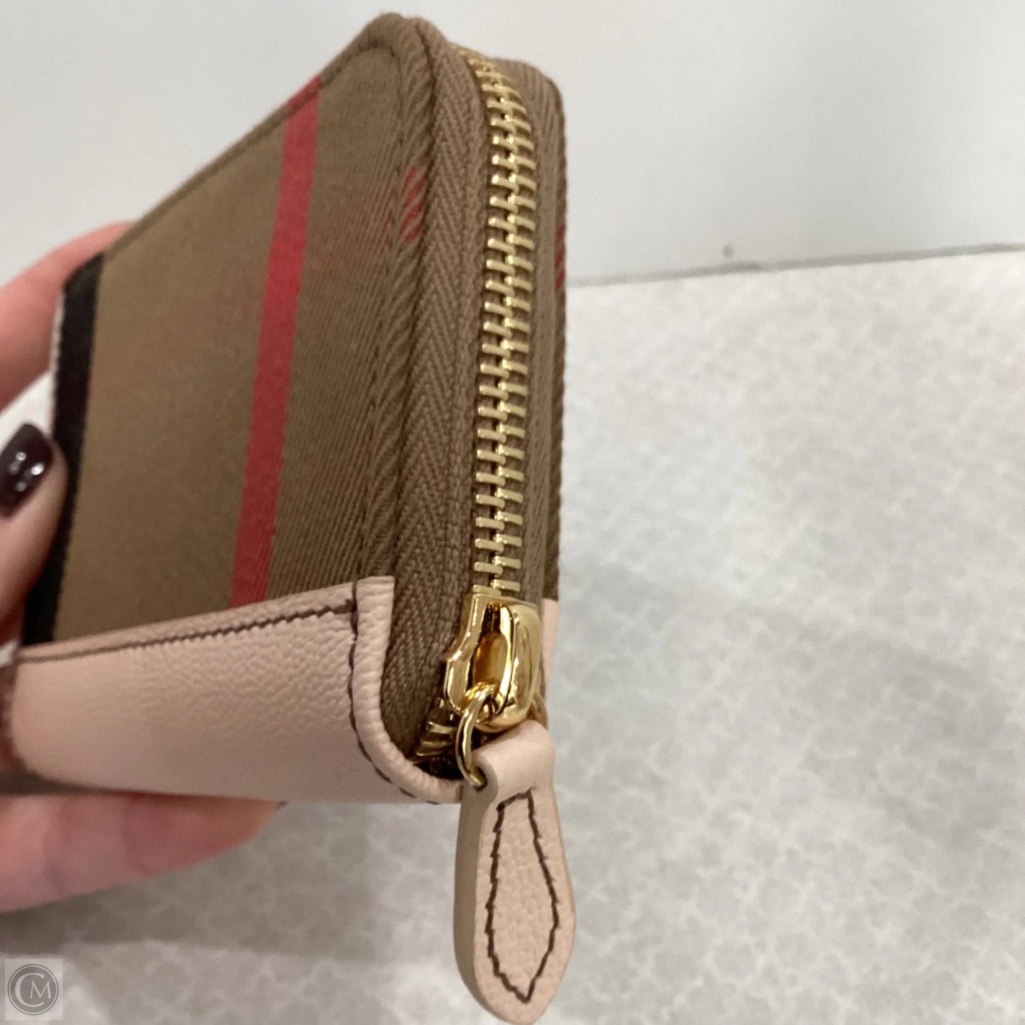 Wallet Luxury Designer By Burberry, Size: Small