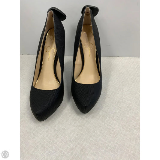 Shoes Heels Stiletto By Jessica Simpson In Black, Size: 10