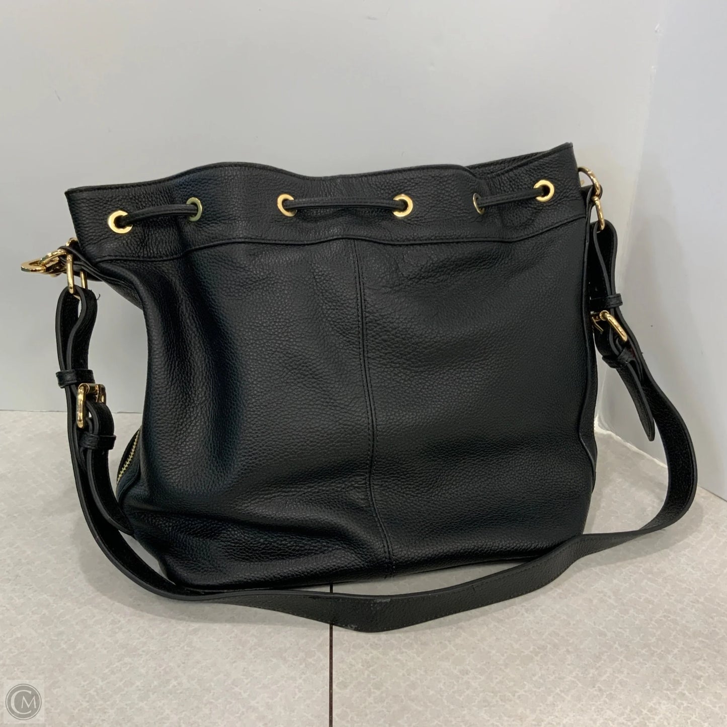 Handbag Leather By ORA DELPHINE, Size: Large