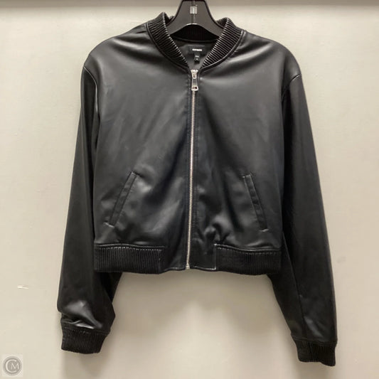 Jacket Other By Express In Black, Size: M