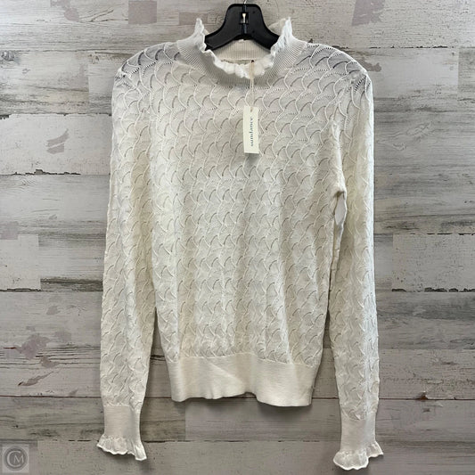Sweater By Sundance In White, Size: Xs