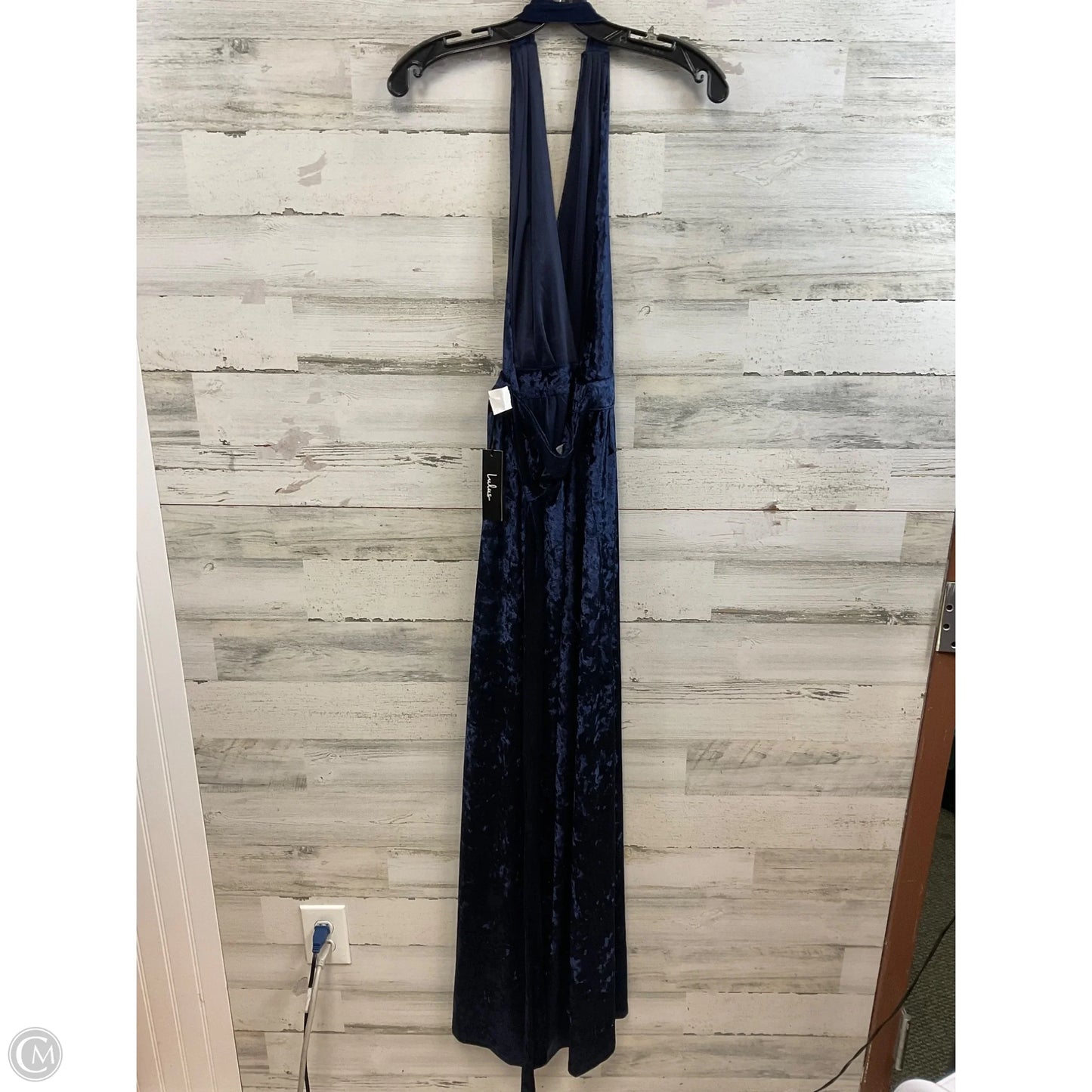Dress Party Long By Lulus In Blue, Size: M