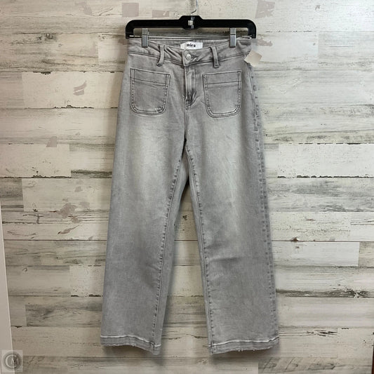 Jeans Straight By Mica In Grey Denim, Size: 0