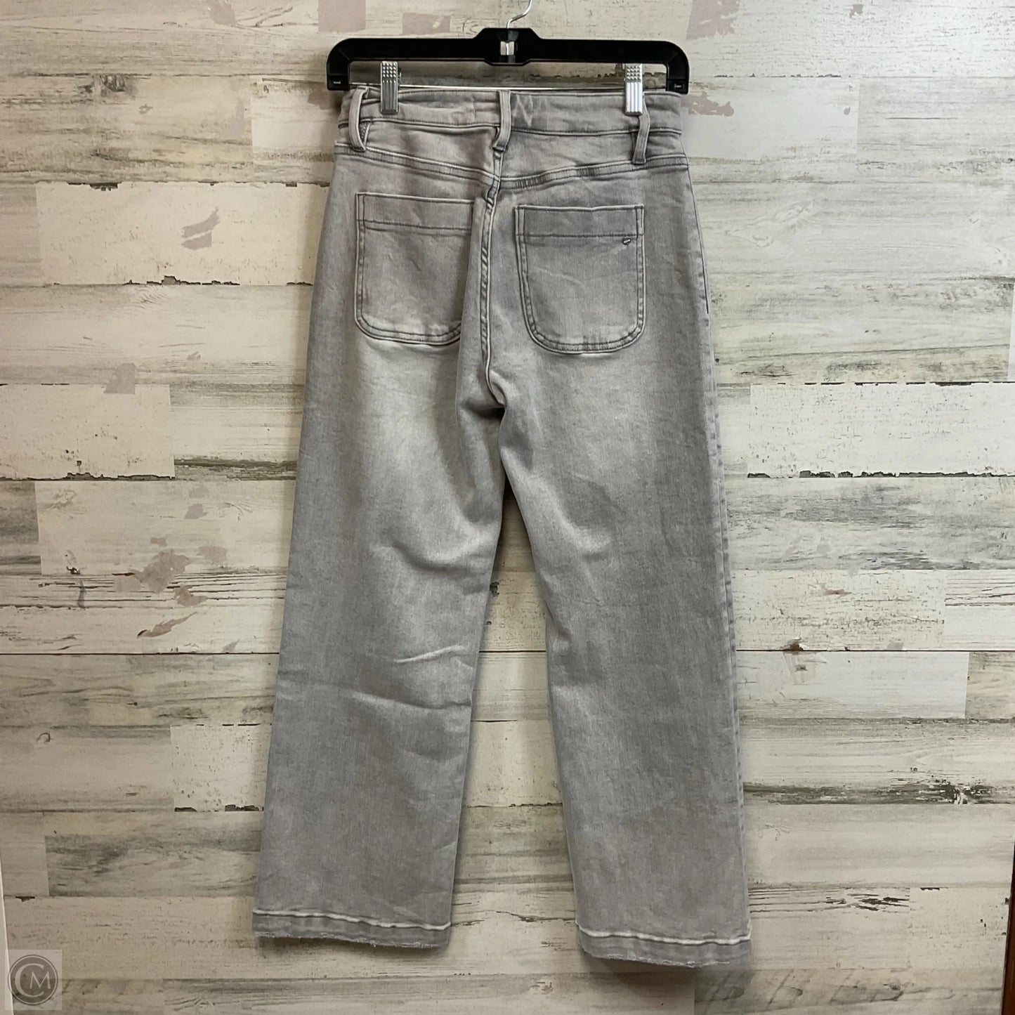 Jeans Straight By Mica In Grey Denim, Size: 0