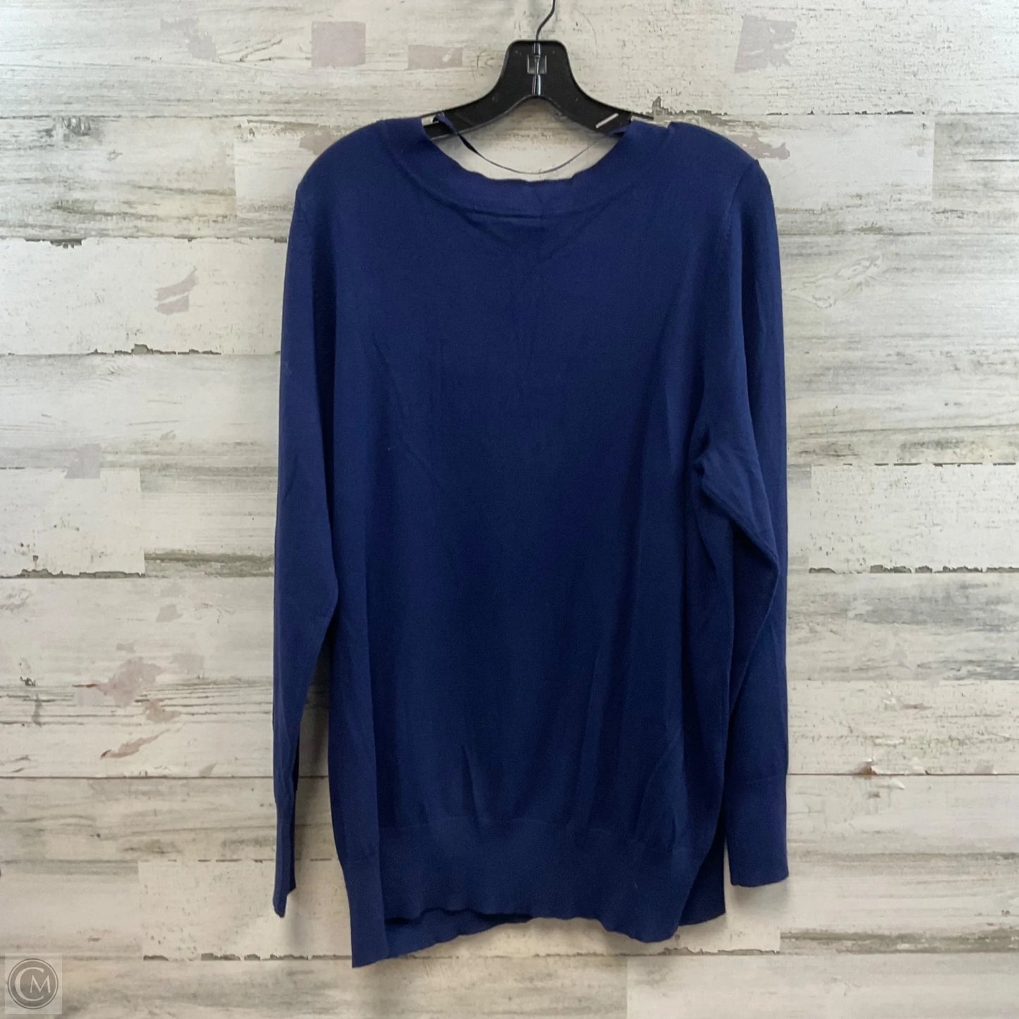 Sweater By Lane Bryant In Blue, Size: 2x