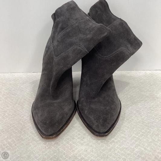 Boots Ankle Heels By Dolce Vita In Grey, Size: 10