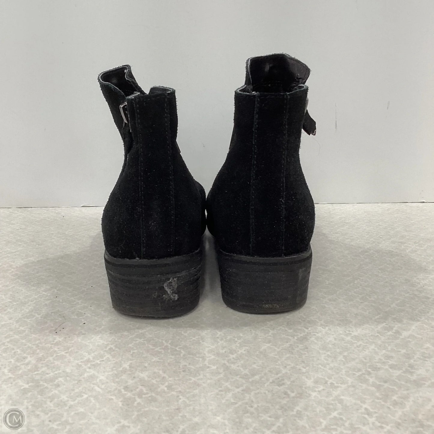 Boots Ankle Flats By Blondo In Black, Size: 7