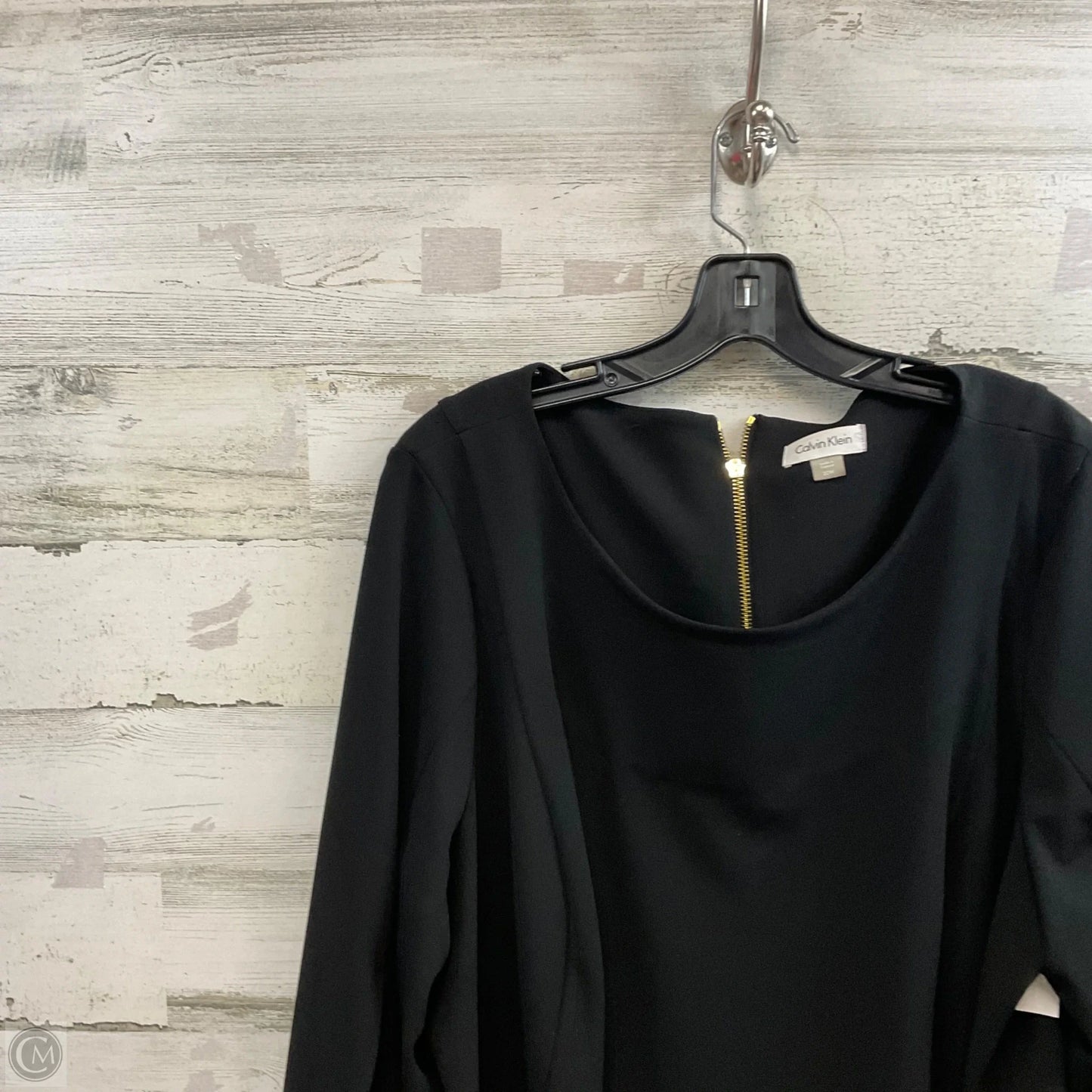 Dress Work By Calvin Klein In Black, Size: 3x