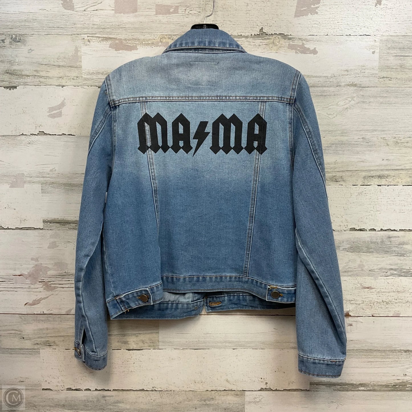 Jacket Denim By C’EST TOI In Blue Denim, Size: M