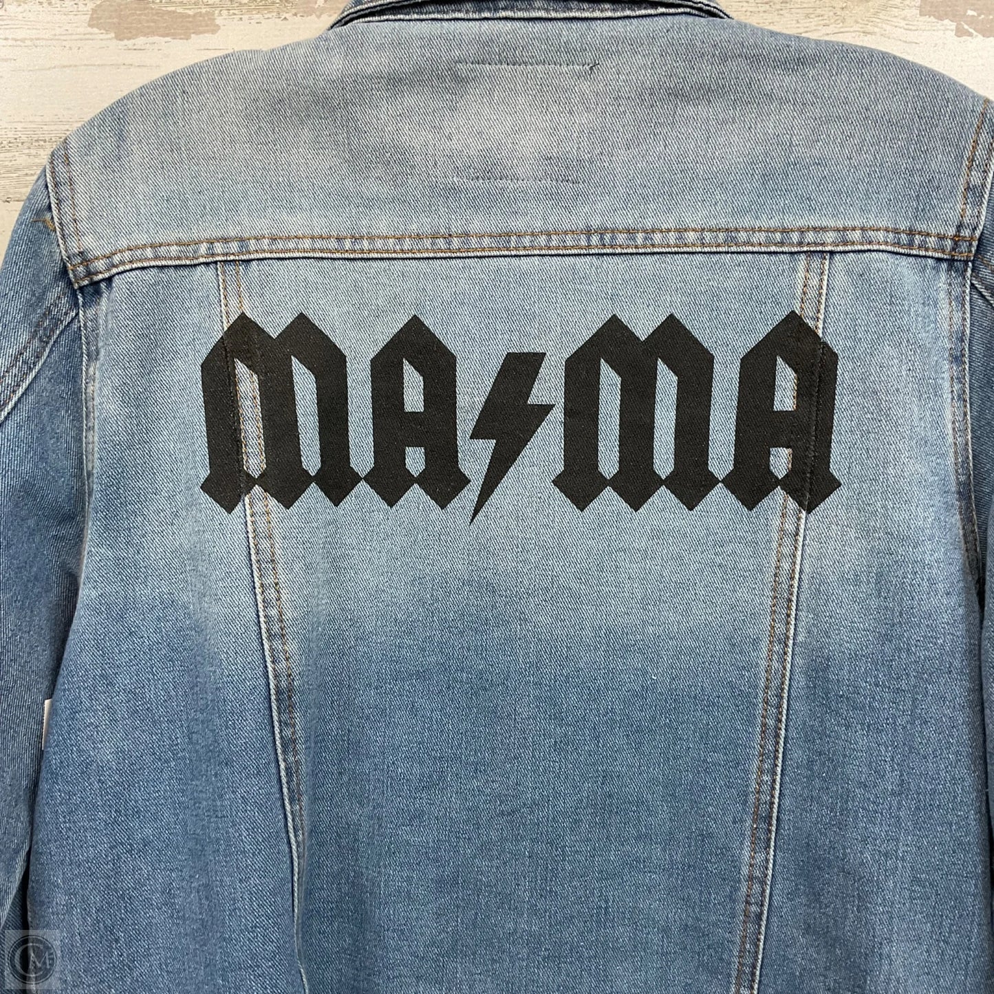 Jacket Denim By C’EST TOI In Blue Denim, Size: M