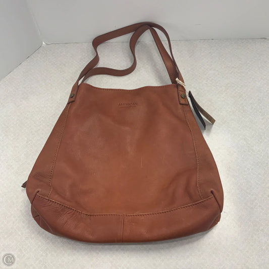 Handbag Leather By American Leather Co, Size: Medium