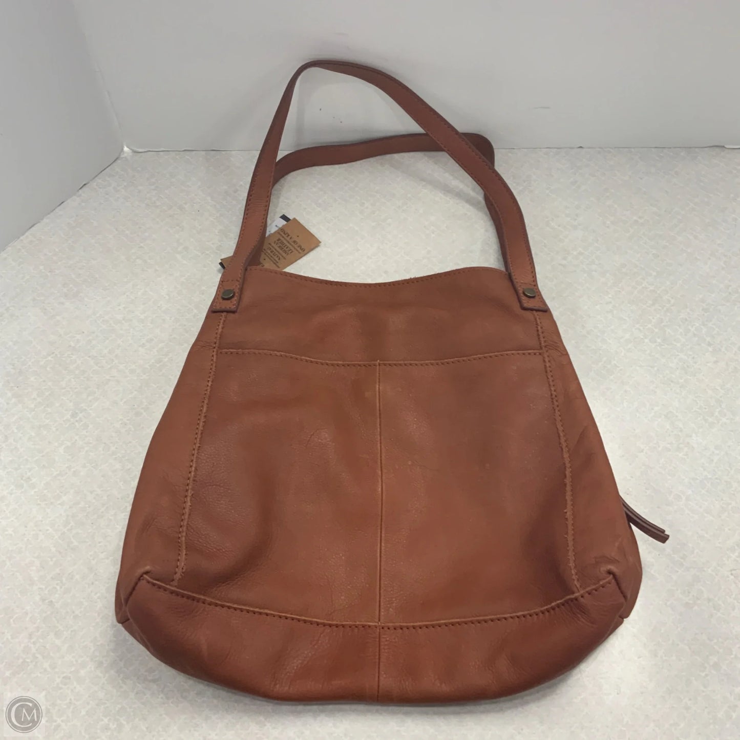 Handbag Leather By American Leather Co, Size: Medium