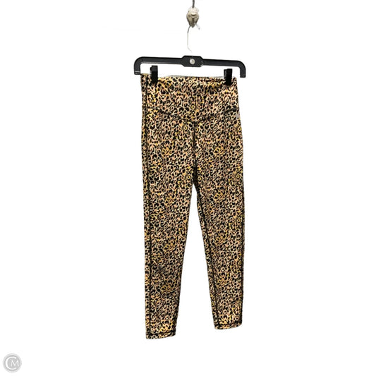 Athletic Leggings By Hurley In Animal Print, Size: S