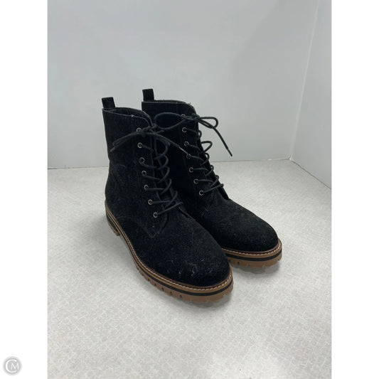Boots Ankle Flats By 2020 In In Black, Size: 10