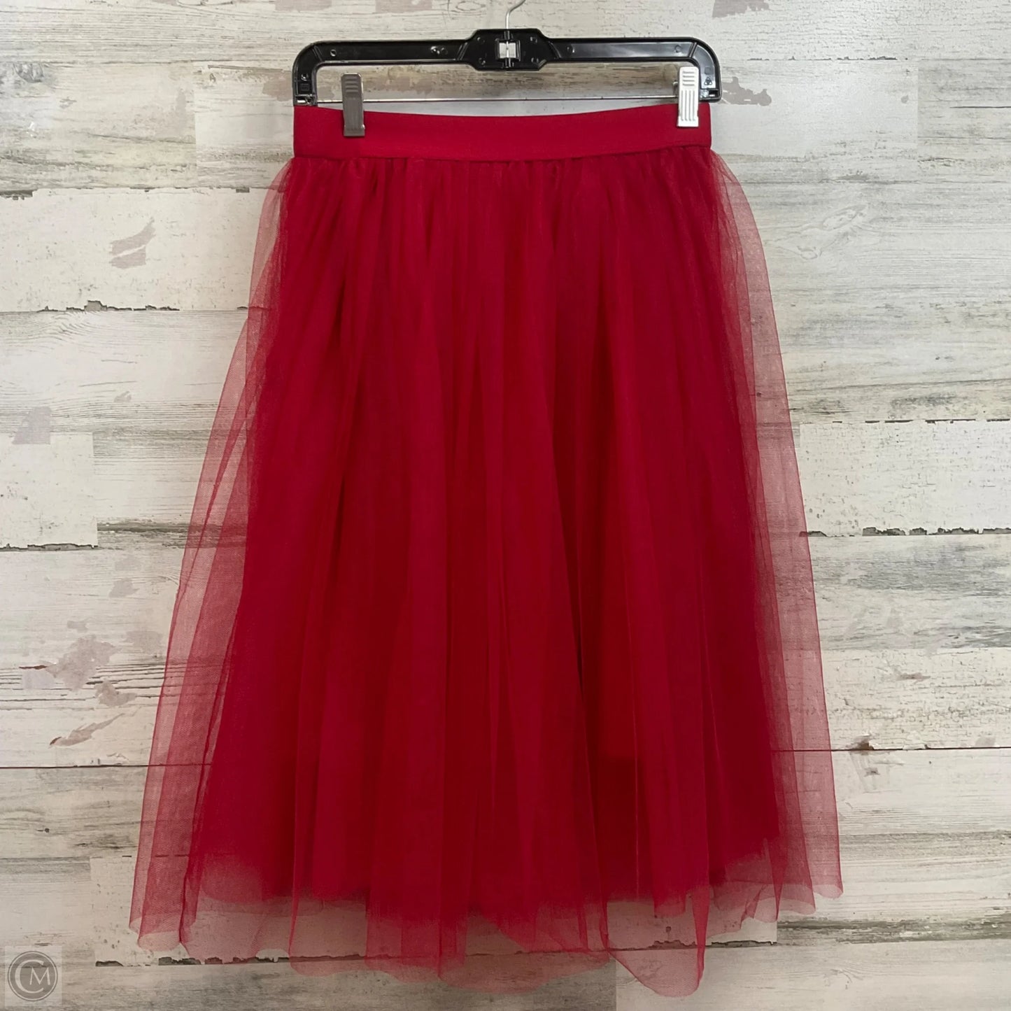 Skirt Midi By Ee Some In Red, Size: S