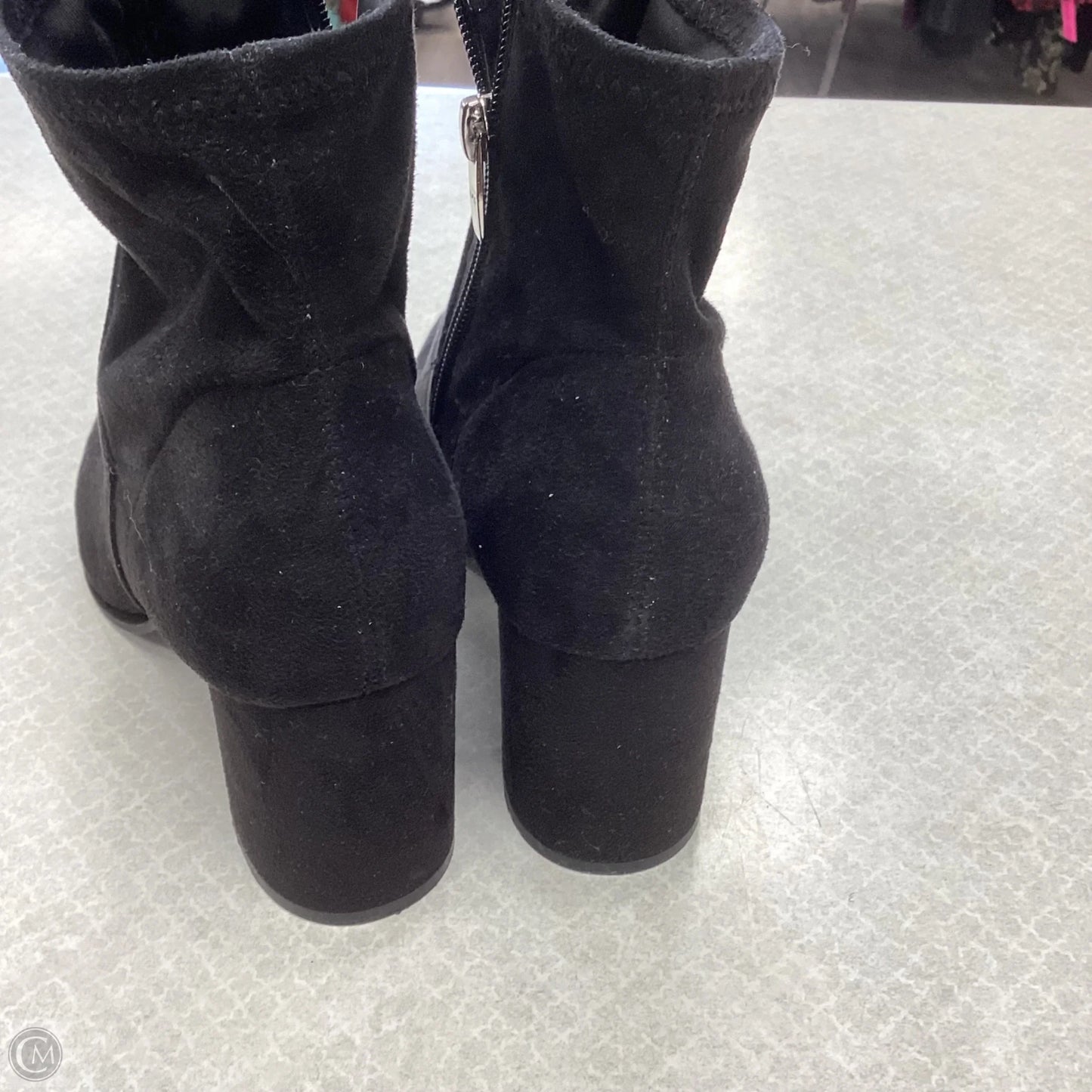 Boots Ankle Heels By Marc Fisher In Black, Size: 9.5