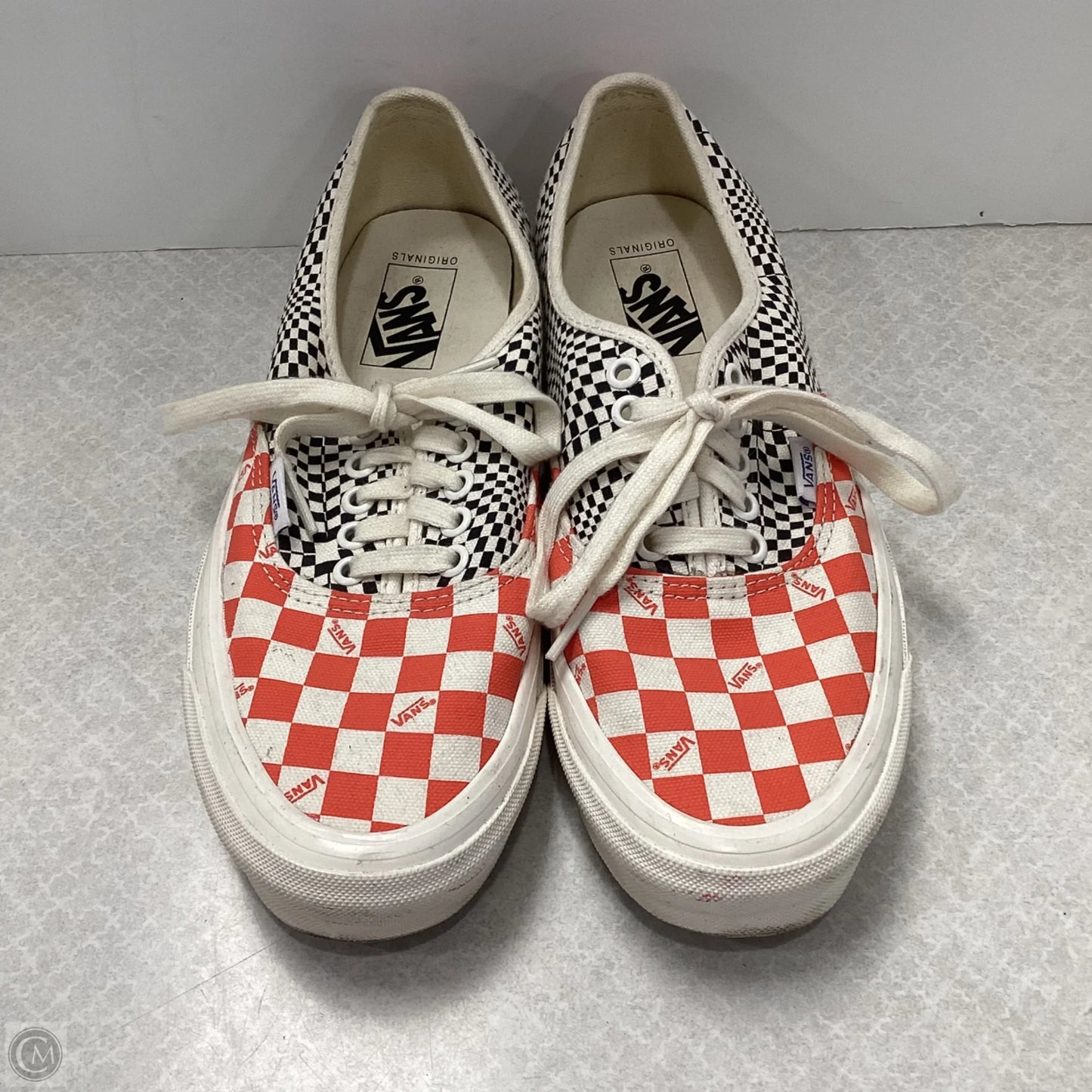 Shoes Sneakers By Vans In White, Size: 9.5