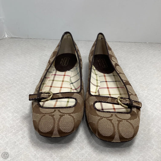 Shoes Designer By Coach In Brown, Size: 6.5