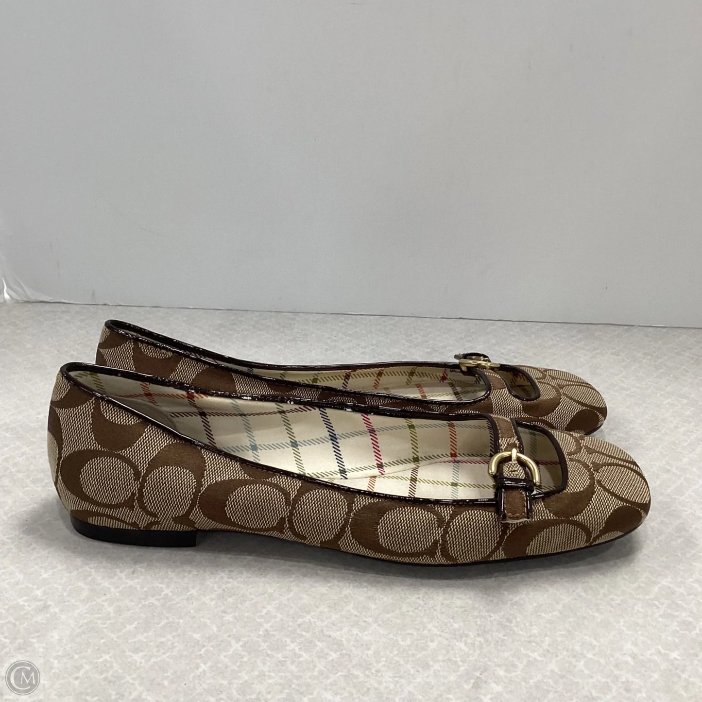 Shoes Designer By Coach In Brown, Size: 6.5