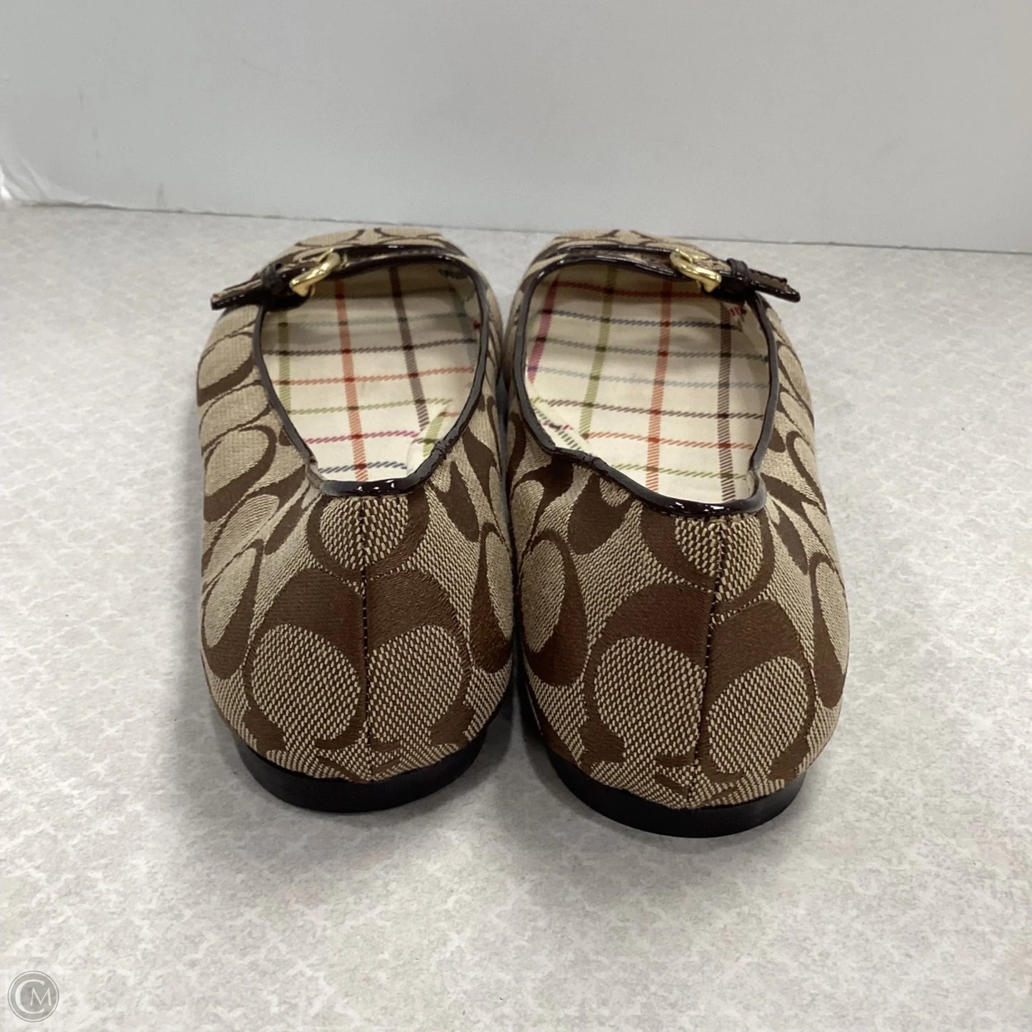 Shoes Designer By Coach In Brown, Size: 6.5